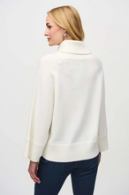 Load image into Gallery viewer, Joseph Ribkoff 244935 Sweater Knit Boxy Top With Sequins Detail FW24