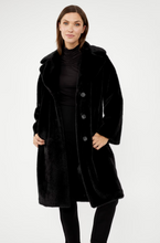 Load image into Gallery viewer, Joseph Ribkoff 243902 Faux Fur Straight Coat FW24