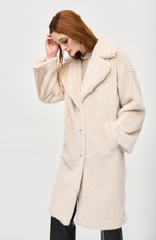 Load image into Gallery viewer, Joseph Ribkoff 243902 Faux Fur Straight Coat FW24