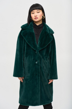 Load image into Gallery viewer, Joseph Ribkoff 243902 Faux Fur Straight Coat FW24