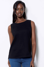 Load image into Gallery viewer, UP! 30394 Linen Sleeveless Top SS25