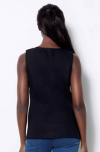 Load image into Gallery viewer, UP! 30394 Linen Sleeveless Top SS25