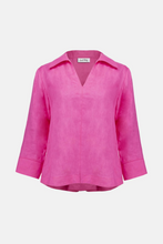 Load image into Gallery viewer, Joseph Ribkoff 252933 Linen Boxy Top SS25