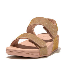 Load image into Gallery viewer, Fit Flops - Lulu Adjustable Shimmer Back-strap Sandal
