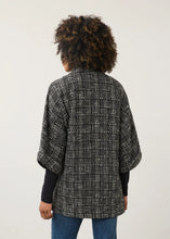 Load image into Gallery viewer, FDJ 11107918 Tweed Poncho Jacket FW26
