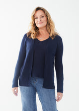 Load image into Gallery viewer, FDJ 1144624 Long Sleeve Textured Cardigan SS24

