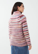 Load image into Gallery viewer, FDJ 1230796 Cowlneck Raglan Space Dye Sweater FW23
