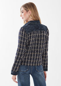 FDJ 1257546 Mixed Media Jacket FW23