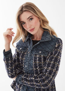 FDJ 1257546 Mixed Media Jacket FW23