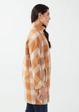 Load image into Gallery viewer, FDJ 1430145 Plaid Cocoon Coat FW23
