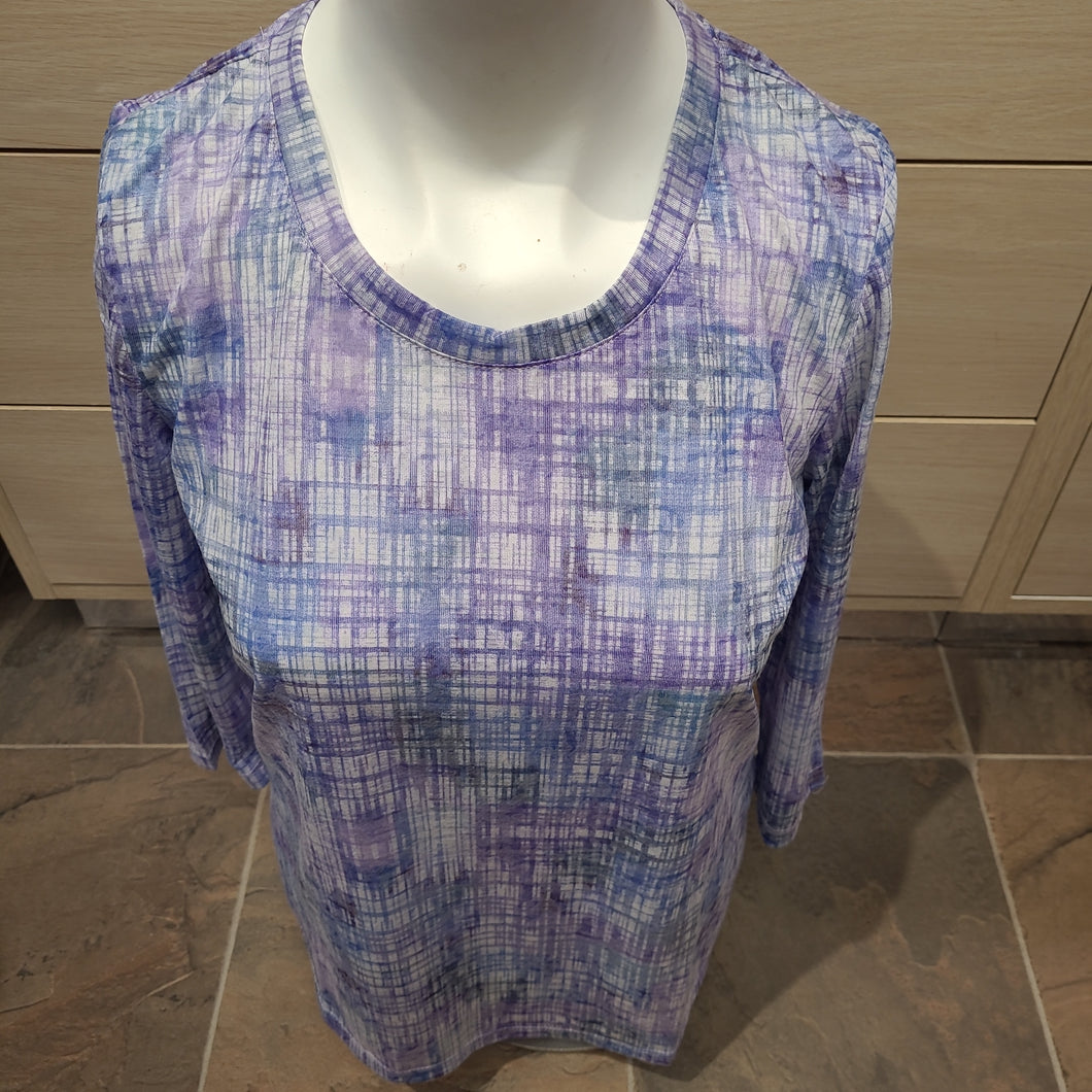 FDJ - 3/4 Sleeve Scoop Neck Top - 3546844