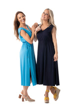 Load image into Gallery viewer, Pure 210-5121 V-Neck Cinched Dress SS25
