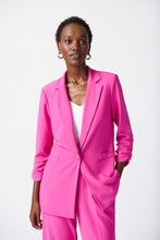 Load image into Gallery viewer, J Ribkoff 3/4 Sleeve Blazer Rouched Sleeve 241031 SS24
