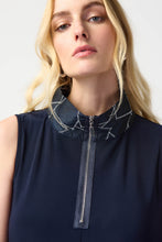 Load image into Gallery viewer, Joseph Ribkoff 241157 Silky Knit Sleeveless Cocoon Dress SS24

