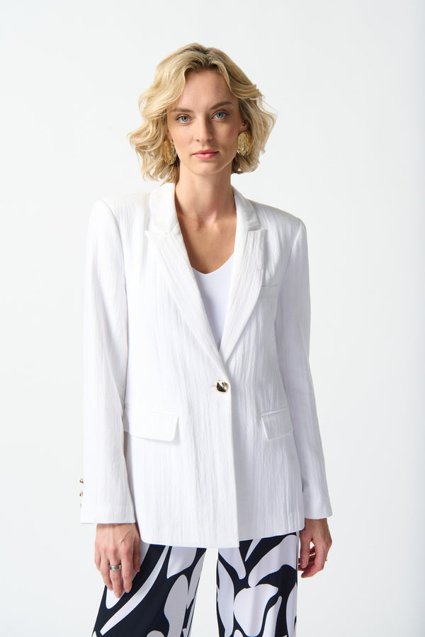Joseph Ribkoff Textured One-button Blazer Style 242913