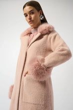 Load image into Gallery viewer, Joseph Ribkoff 243923F25 Faux Fur Sweater Coat FW25
