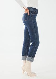 FDJ 2445669 Pull On Straight Ankle Pant FW23