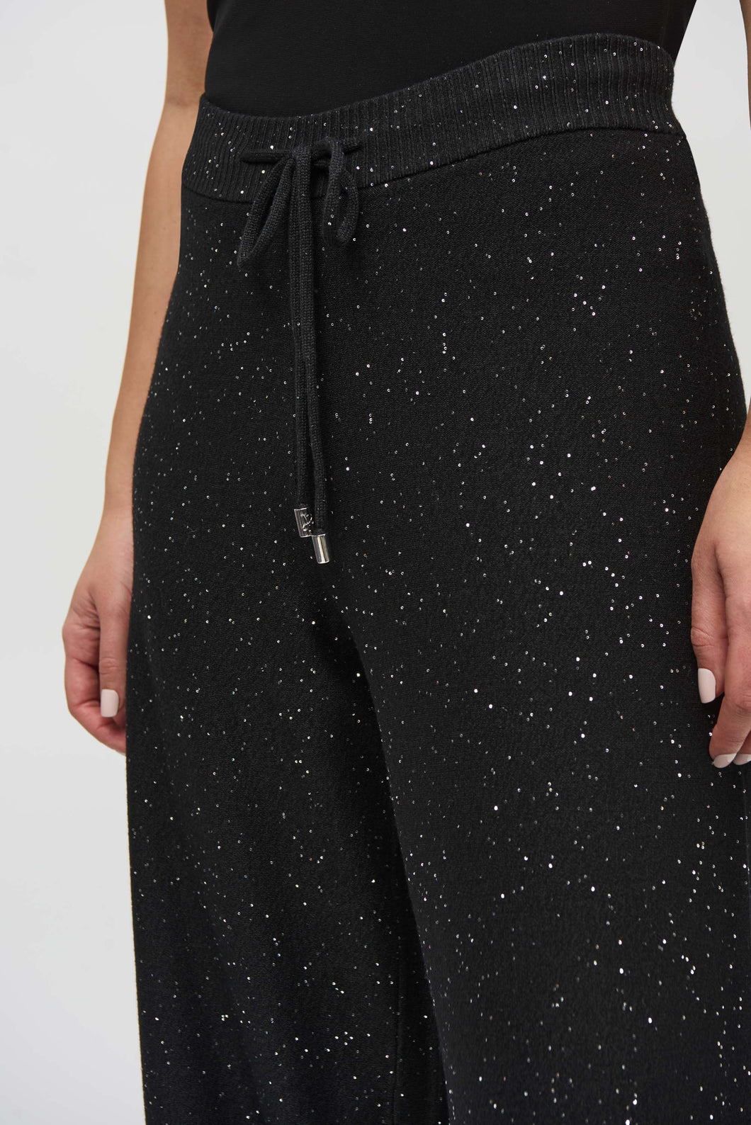 Joseph Ribkoff 244922 Sequinced Knit Pant FW25