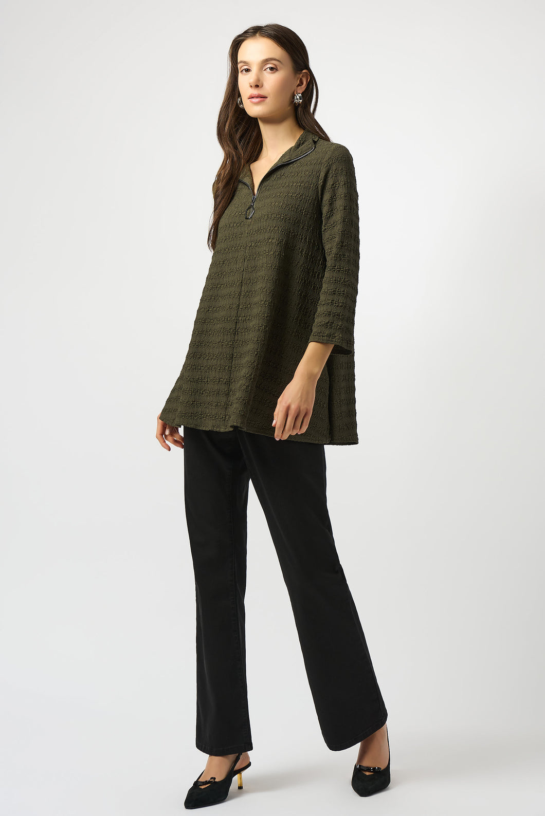 Joseph Ribkoff  253028 Knit A-Line Tunic FW25