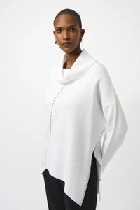 Joseph Ribkoff 253913 Sweater Knit Asymmetrical Pullover FW25