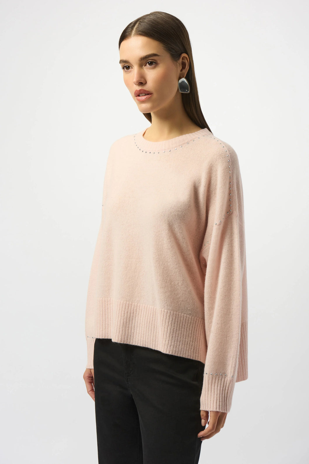 Joseph Ribkoff Cashmere Crew Neck Sweater 253980 FW25