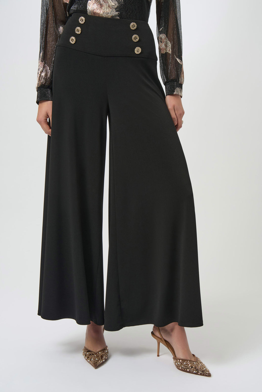 Joseph Ribkoff 254178 Knit Flared Pant FW25