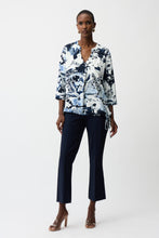 Load image into Gallery viewer, Joseph Ribkoff 261030 Recycled Woven Conversational Print Cocoon Tunic SS26
