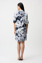 Load image into Gallery viewer, Joseph Ribkoff 261048  Stretch Poplin Conversational Print Shirt Dress SS26
