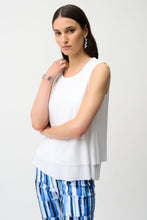 Load image into Gallery viewer, Joseph Ribkoff 261189 Silky Knit Layered Sleeveless Top SS26
