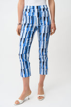 Load image into Gallery viewer, Joseph Ribkoff 261223 Millennium Abstract Print Crop Pull-On Pants SS26
