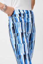 Load image into Gallery viewer, Joseph Ribkoff 261223 Millennium Abstract Print Crop Pull-On Pants SS26
