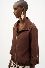 Load image into Gallery viewer, Joseph Ribkoff 262138 Bomber Jacket With Funnel Collar SS26
