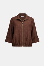 Load image into Gallery viewer, Joseph Ribkoff 262138 Bomber Jacket With Funnel Collar SS26
