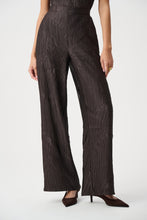 Load image into Gallery viewer, Joseph Ribkoff 263052 Pleated Satin Pull-On Wide-Leg Pants FW26
