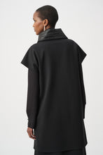 Load image into Gallery viewer, Joseph Ribkoff 263059 Heavy Knit Vest With Quilted Collar FW26
