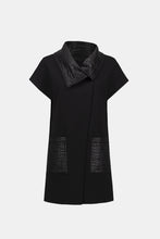 Load image into Gallery viewer, Joseph Ribkoff 263059 Heavy Knit Vest With Quilted Collar FW26
