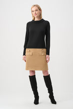 Load image into Gallery viewer, Joseph Ribkoff 263187 Suede A-Line Dress FW26
