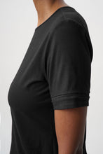 Load image into Gallery viewer, Joseph Ribkoff 264620 Stripe Band Crew Neck Tee FW26
