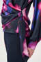 Load image into Gallery viewer, Joseph Ribkoff 264733 Floral Print Satin Wrap Top FW26
