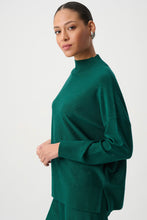 Load image into Gallery viewer, Joseph Ribkoff 264930 Sequin Mock Neck Sweater FW26
