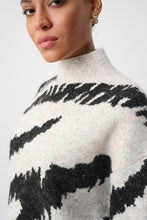 Load image into Gallery viewer, JOSEPH RIBKOFF 264936  Animal Print Mock Neck Pullover FW26
