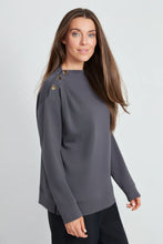 Load image into Gallery viewer, UP! 30644 Butter 3-Button Top FW26
