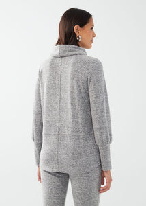 FDJ 3215404 Pullover Cowl Neck Sweatshirt FW23