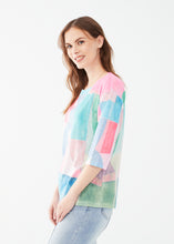 Load image into Gallery viewer, FDJ 3593451 Drop Shoulder 3/4 Sleeve Top SS24
