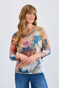 FDJ 3705955 Dolman V-Neck Top FW25