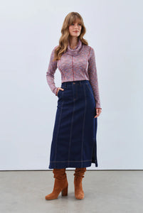 FDJ 6778843 Column Midi Skirt FW25
