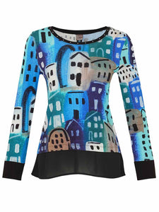Dolcezza 73721 Printed Shirt FW23