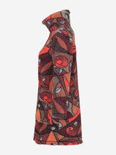 Load image into Gallery viewer, Dolcezza 73883 Mid Length Coat Printed FW23
