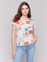 Load image into Gallery viewer, Charlie B C1310ZPK Short Sleeve T-Shirt
