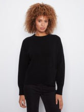 Load image into Gallery viewer, CHARLIE B C2052 PATCH POCKET CREW NECK SWEATER FW26
